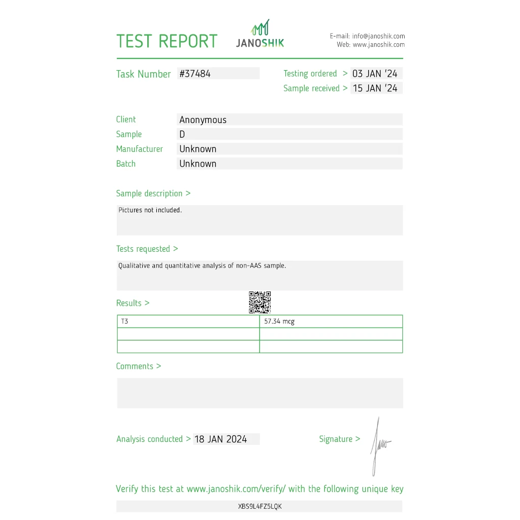 Buy Liothyronine (T3) Online