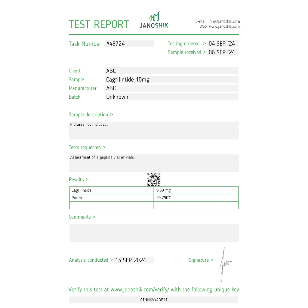 Buy Cagrilintide 10mg Online