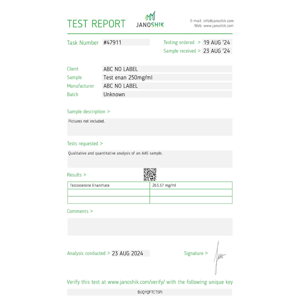 Buy Testosterone Enanthate 250 Online